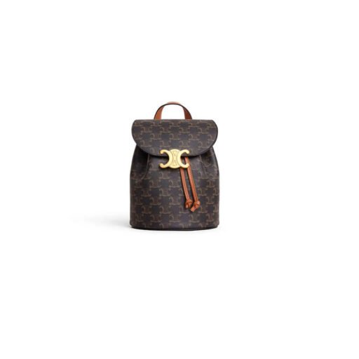 BACKPACK CELINE BONNIE IN Triomphe Canvas and calfskin
