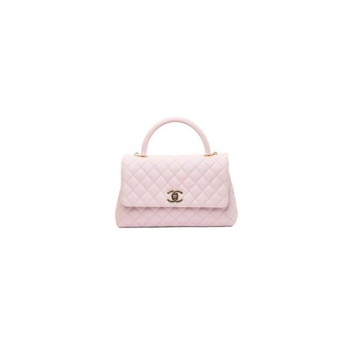 CHANEL Large Flap Bag With Top Handle(high-end grade)
