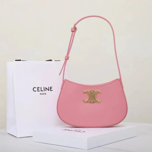 CELINE MEDIUM TILLY BAG in shiny calfskin