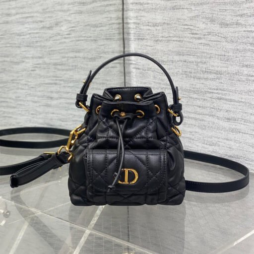 Dior Caro Micro Bucket Bag