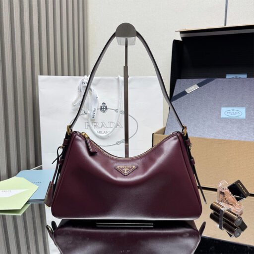 Prada Aimee medium leather shoulder bag