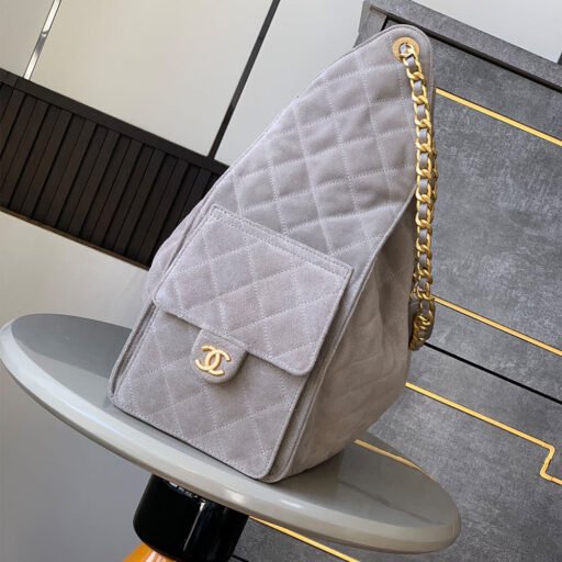 CHANEL 25 Medium Handbag SUEDE(high-end grade)
