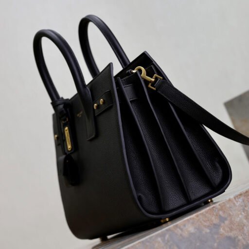 YSL SAC DE JOUR IN SUPPLE GRAINED LEATHER – SMALL(HIGH-END GRADE)