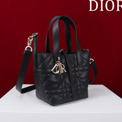 Small Dior Toujours Vertical Tote Bag(high-end grade)
