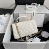CHANEL Mini Classic Handbag With Top Handle(HIGH-END GRADE)