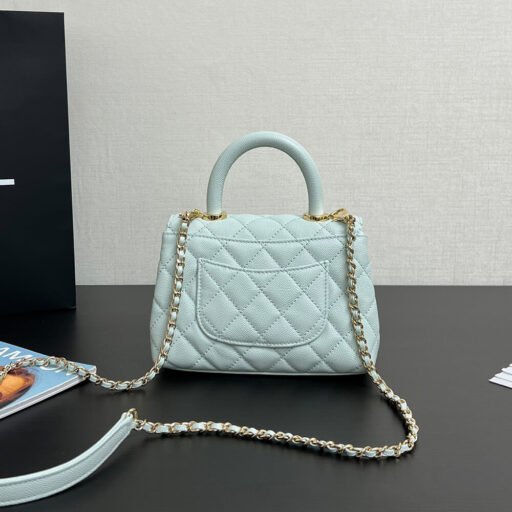 Chanel MINI COCO Handle Bag(HIGH-END GRADE)