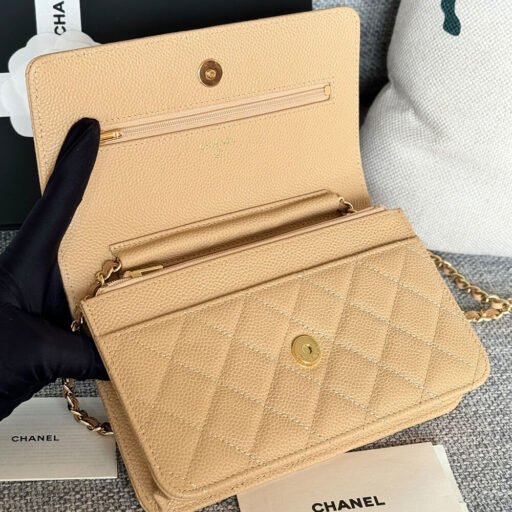 Chanel classic chain wallet