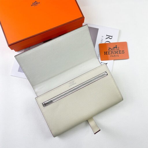 HERMES New H Passant Toutenmain wallet(HIGH-END GRADE)