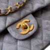 CHANEL Suede Classic Double Flap Handbag(HIGH-END GRADE)