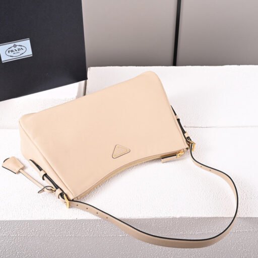 Prada Aimee large leather shoulder bag