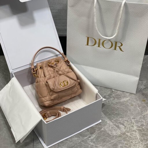 Dior Caro Micro Bucket Bag