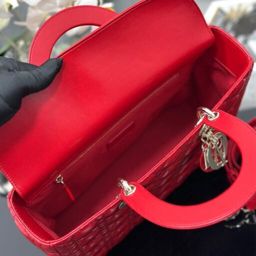 Dior Large Lady Dior Bag(HIGH-END GRADE)