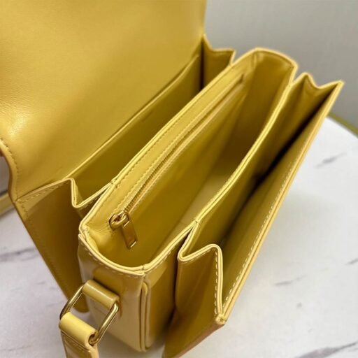 Celine TEEN TRIOMPHE BAG IN shiny calfskin(HIGH-END GRADE)